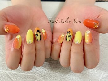 ヴィカ(Vica)/ヤシの木デザイン☆