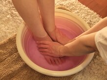 サロン ド アオゾラ(Salon de Aozora)の雰囲気(全メニュー足湯付でリラックス♪アイホットマスク無料サービス中)