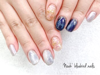 ノアブルーバードネイルズ(Noah' bluebird .nails)/ニュアンスネイル＊