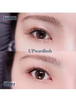 スリーネイルプラスアイラッシュ(Threee Nail+Eyelash)/上向きまつ毛！アップワード！