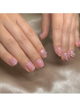 チャイ 大阪上本町店(chai)/ピンクワンホンネイル