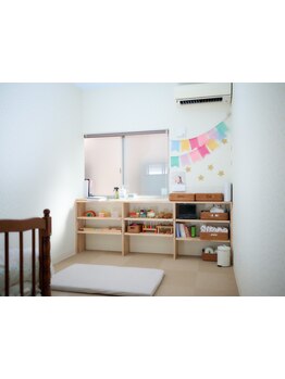 お子様同伴OKのサロン