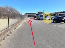 メレ(mele)/７．道案内（駐車場まで）