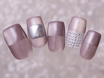 アイネイルズ 町田店(I nails)/バイカラーマグネット10480円