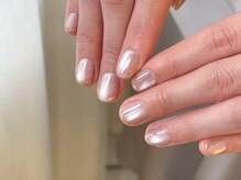 ワンアンドオンリー(One&Only)/enoiガラスマグ×ショートネイル