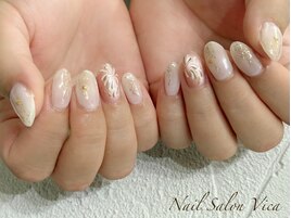 季節限定　花火ネイル☆