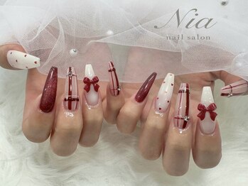 ニア ネイルサロン 大阪駅前第2ビル(Nia)/バレンタインネイル