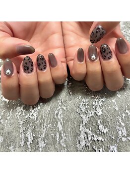 エムスタイル(Mstyle)/《ハンド》レオパードネイル