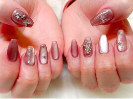 マグネットネイル/おとなピンク