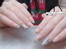 ゼン ネイル デザイン 池袋(ZEN NAIL DESIGN)/長さだしやり放題×つけ放題