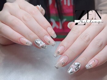 ゼン ネイル デザイン 池袋(ZEN NAIL DESIGN)/長さだしやり放題×つけ放題