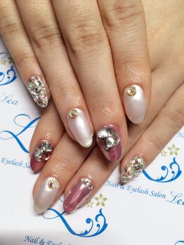 ネイルアンドアイラッシュサロン レア 千葉店(Lea)/◆ミラーネイル◆