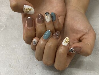 ハワイアンジュエリーnail