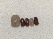 カラネイル 南森町店(calla nail)/水彩色鉛筆