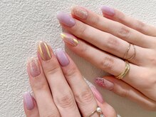 ネイル アヴァンス あべのルシアス店(Nail AVANCE.)/キラキラネイル　太田