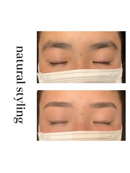 アイアム アイビューティースタジオ つくば店(I am EYE BEAUTY STUDIO)/自眉を活かしたスタイリング