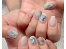 大理石ネイル