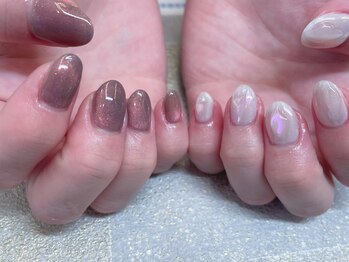 ネイルギャラリーアヴァン(NAIL GALLERY Avant)/アシメデザインネイル