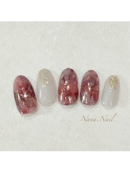 ナナネイル(Nana.Nail)/エレガントニュアンスネイル