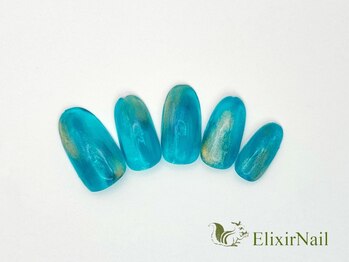 エリクサーネイル 神田(Elixir Nail)/シンプル/クーポン使用