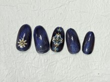 グラシア 王子店(GRACIA)/モロッコタイル風ネイル￥6980