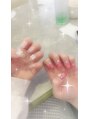 アクアネイル(AQUA Nail) 友達とネイル付け替え☆