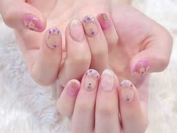 ラルネイル 大宮(Lull. nail)/#シェル #夏ネイル