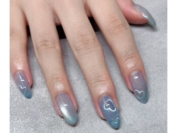 ネイルアンドアイラッシュスタジオ シュシュ(chouchou)/SNSで話題のマグネットハート