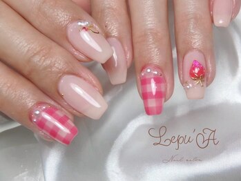 レプア(Lepu'A)の写真/取り扱いの少ないエアブラシを使用したデザイン多数！流行も抑えたスタイルまで幅広く対応いたします◎