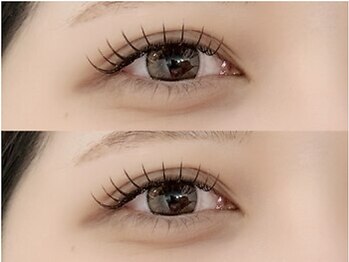 まつげパーマ&マツエクsalon Rimi【リーミ】 深井店【3月16日 OPEN(予定)】の写真/《深井駅徒歩3分》上品な目元を提案!フラットラッシュのブラウンカラーで柔らかい雰囲気を演出☆