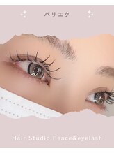 ヘアースタジオ ピース アンド アイラッシュ(Hair Studio Peace&Eyelash)/パリエク