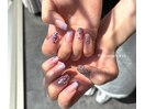 ホロドット×パープルネイル♪
