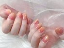 ももネイル ジェルネイル