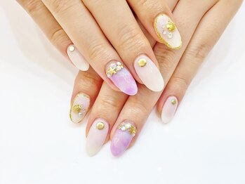 ネイルコレクション ピンク(Nail Collection Pink)/ジェル放題★マーブル・タイダイ