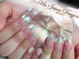 オーロラ☆グラデーションネイル