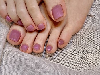 カラネイル 南森町店(calla nail)/くすみピンク