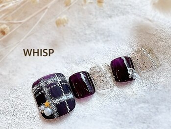 ウィスプ(WHISP)/マットチェック/フット