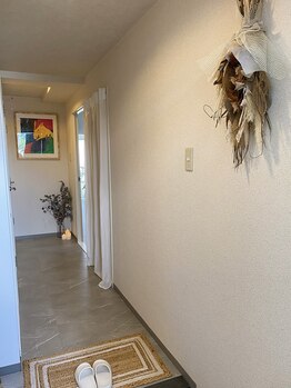 ここから。/玄関