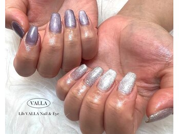 リブヴァラ(Lib Valla)/マグネットネイル/夏ネイル