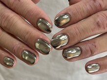 ホホコネイル 浦和(HOHOKO NAIL)/#ミラーネイル#シルバーネイル
