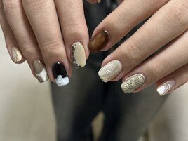 ニュアンスネイル×ハンド