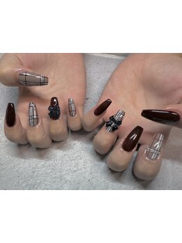 手描きアートが得意なサロン