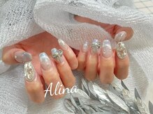 エリナネイルサロン池袋(Alina Nail Salon)/持ち込みデザイン/ブライダル