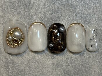 カラネイル 南森町店(calla nail)/キラキラパール