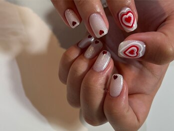 シェリーラメール 原宿店(cherie la mer)/ハートネイル