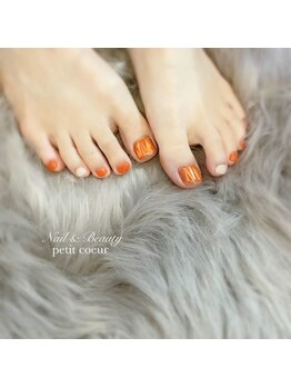 プティクール(petit coeur)/フットネイル