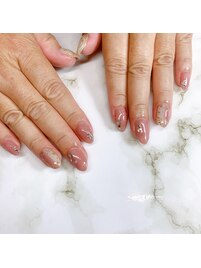 ピンクグラデーション