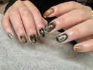 black × gold