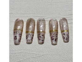 レオパード柄ネイル