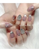 ネイルサロン M/持ち込みデザイン　8640円